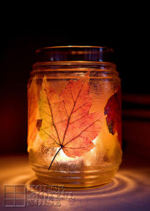 Decorating with Autumn Leaves